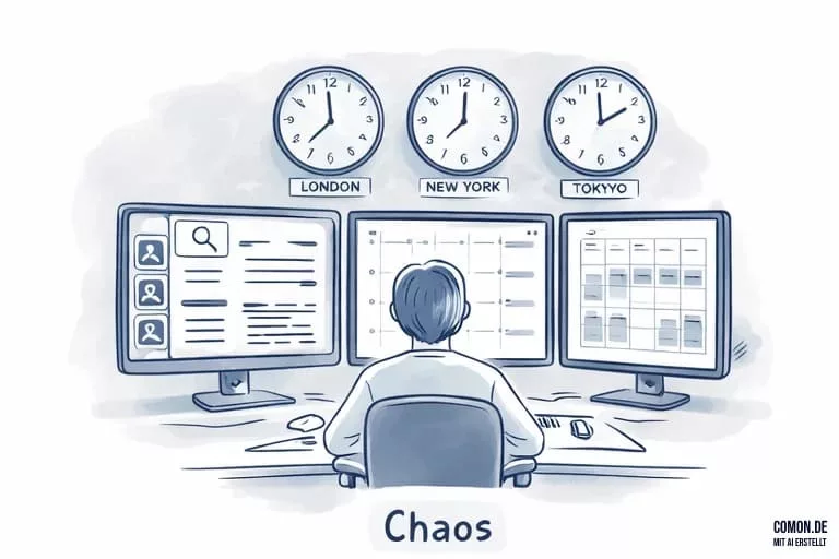 Chaos im Arbeitsalltag